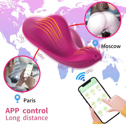 VIBRADOR PANTY CON APP A DISTANCIA