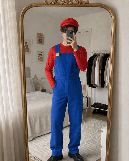 DISFRAZ DE MARIO