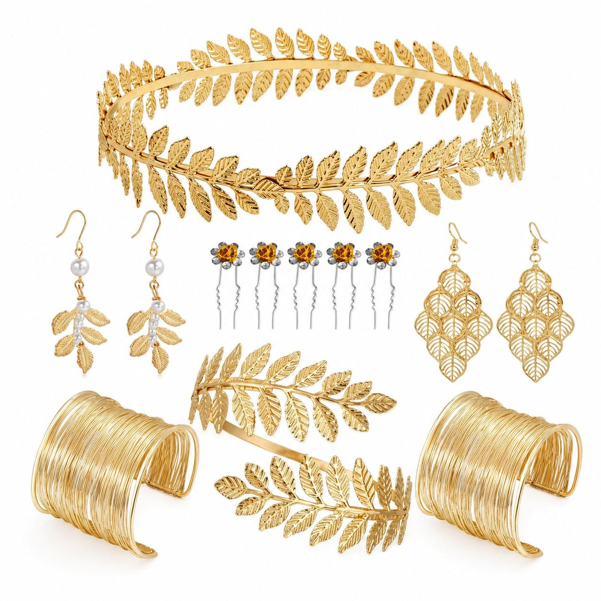 SET DE ACCESORIOS DIOSA GOLD