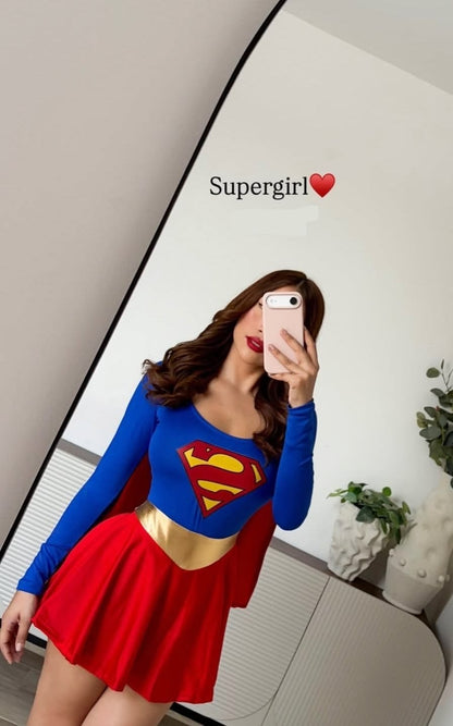 DISFRAZ DE SUPERGIRL