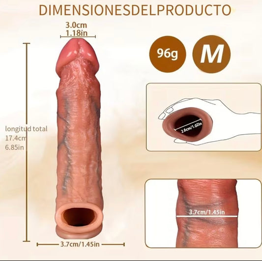 FUNDA DE PENE REALISTA