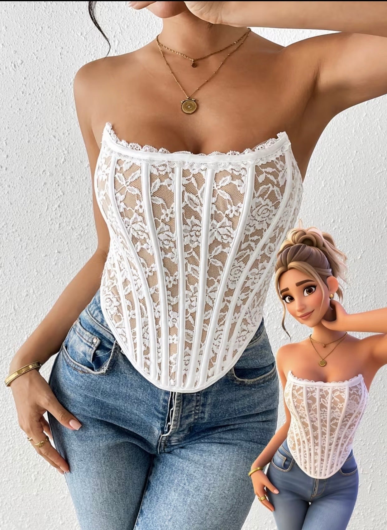 CORSET BLANCO