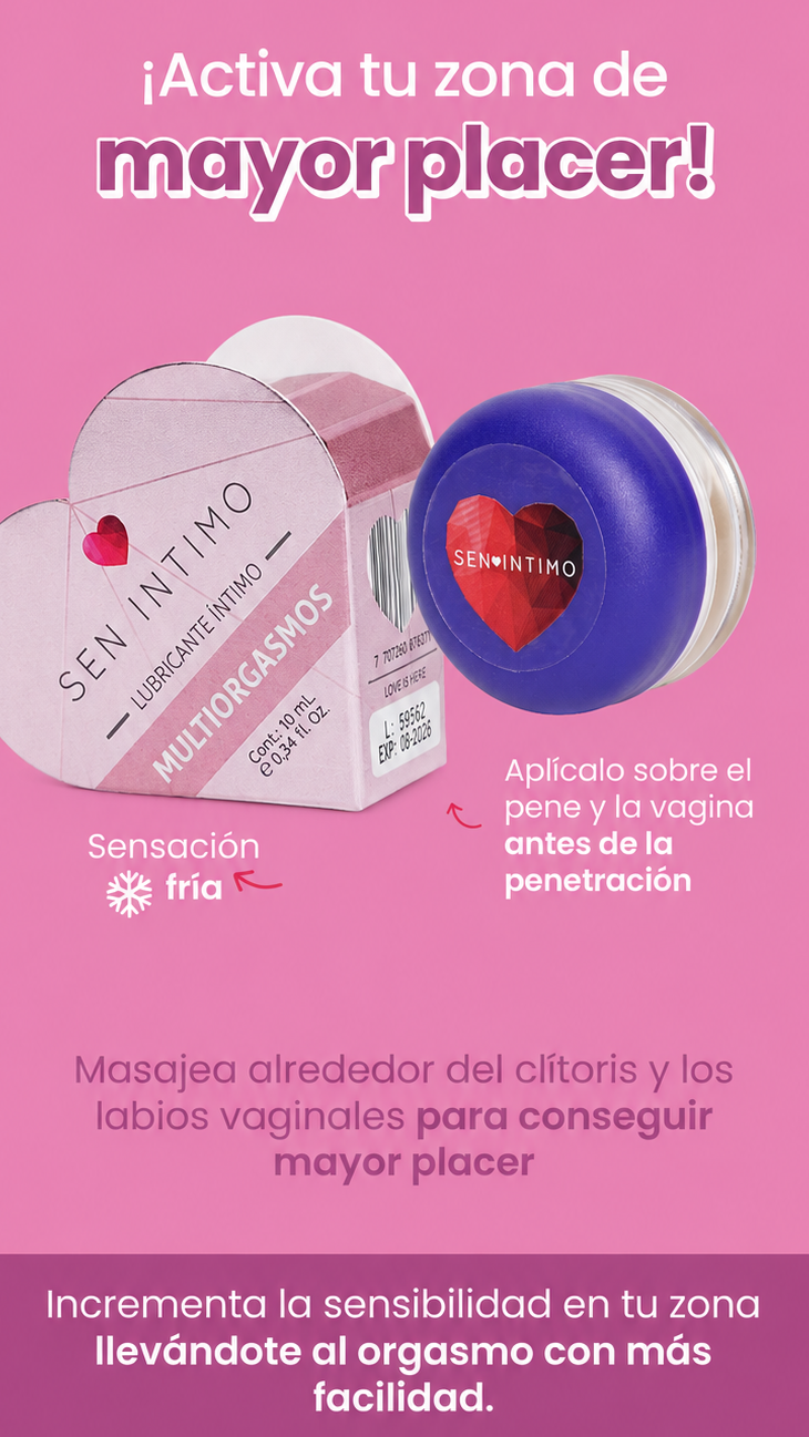LUBRICANTE MULTIORGASMOS 10ml