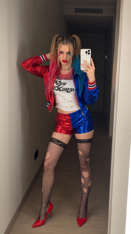 DISFRAZ HARLEY QUEEN SHORT