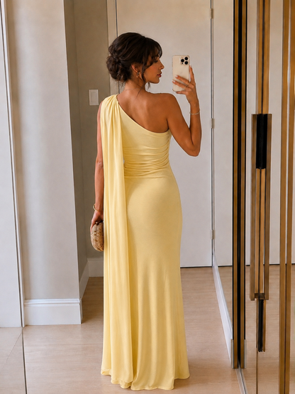 Vestido Largo Amarillo