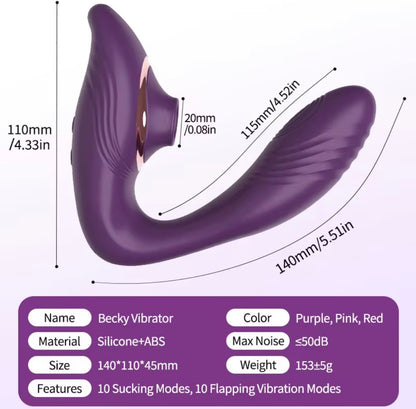 SUCCIONADOR DE CLITORIS + PUNTO G