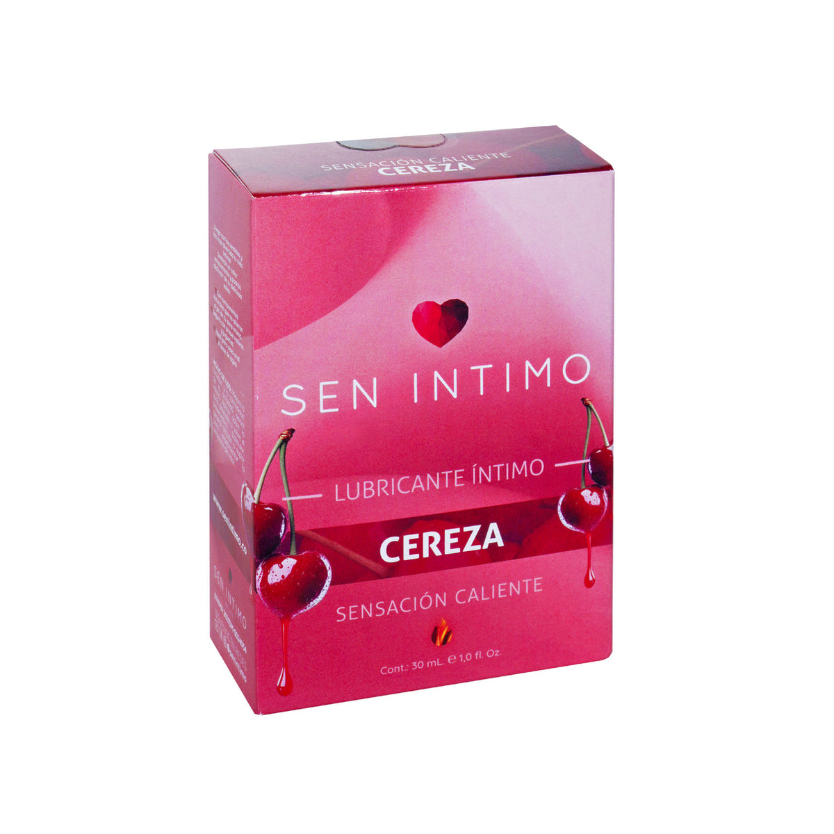 Lubricante Íntimo Caliente con Sabor a Cereza