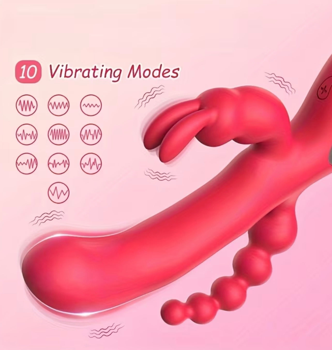 VIBRADOR TRIPLE