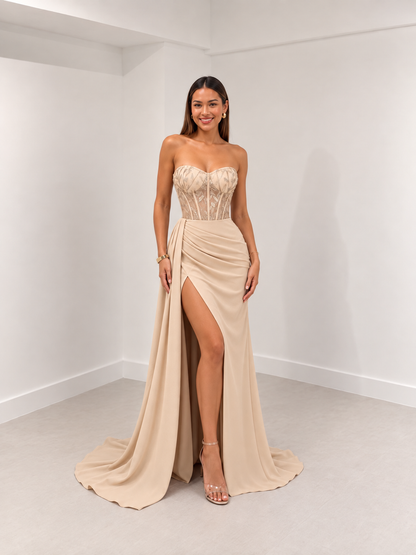 VESTIDO AURORA CREAM