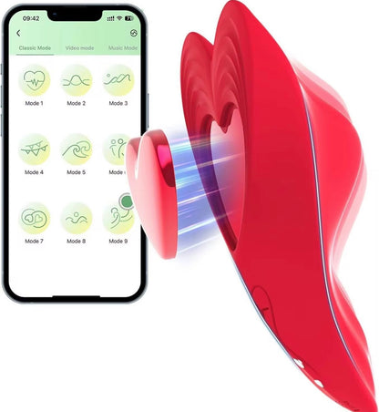 VIBRADOR MAGNÉTICO PARA PANTY CON APP A DISTANCIA