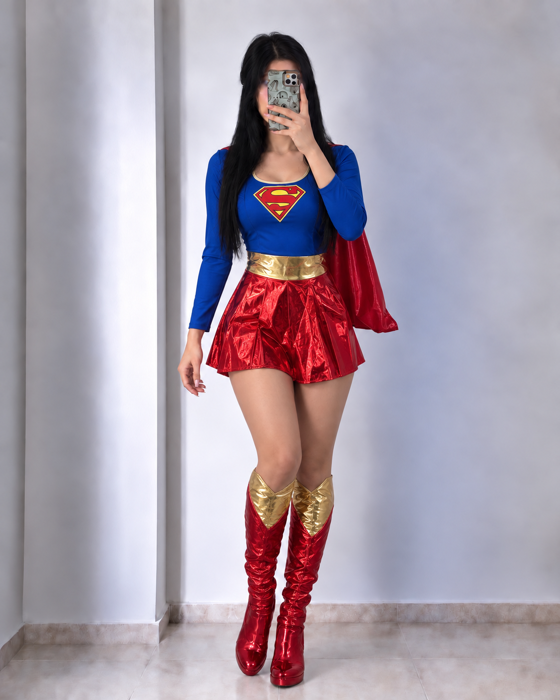 DISFRAZ DE SUPERGIRL