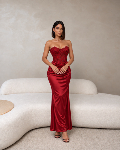 VESTIDO LARGO ESTEFANÍA