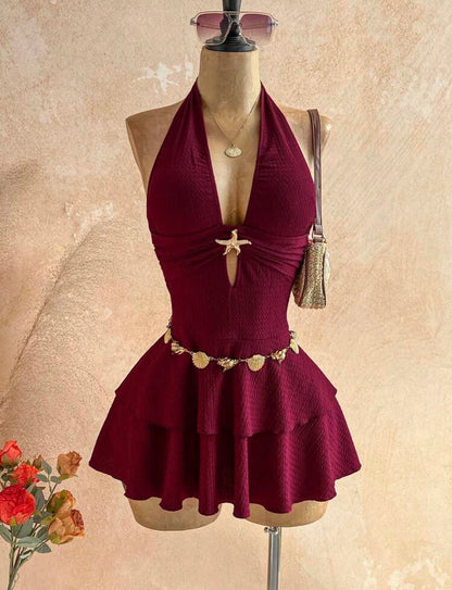 VESTIDO VINO