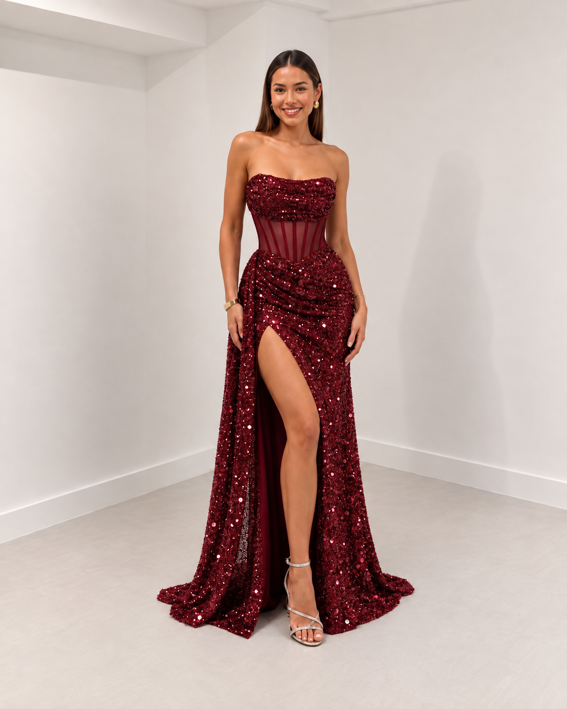 VESTIDO RUBÍ WINE