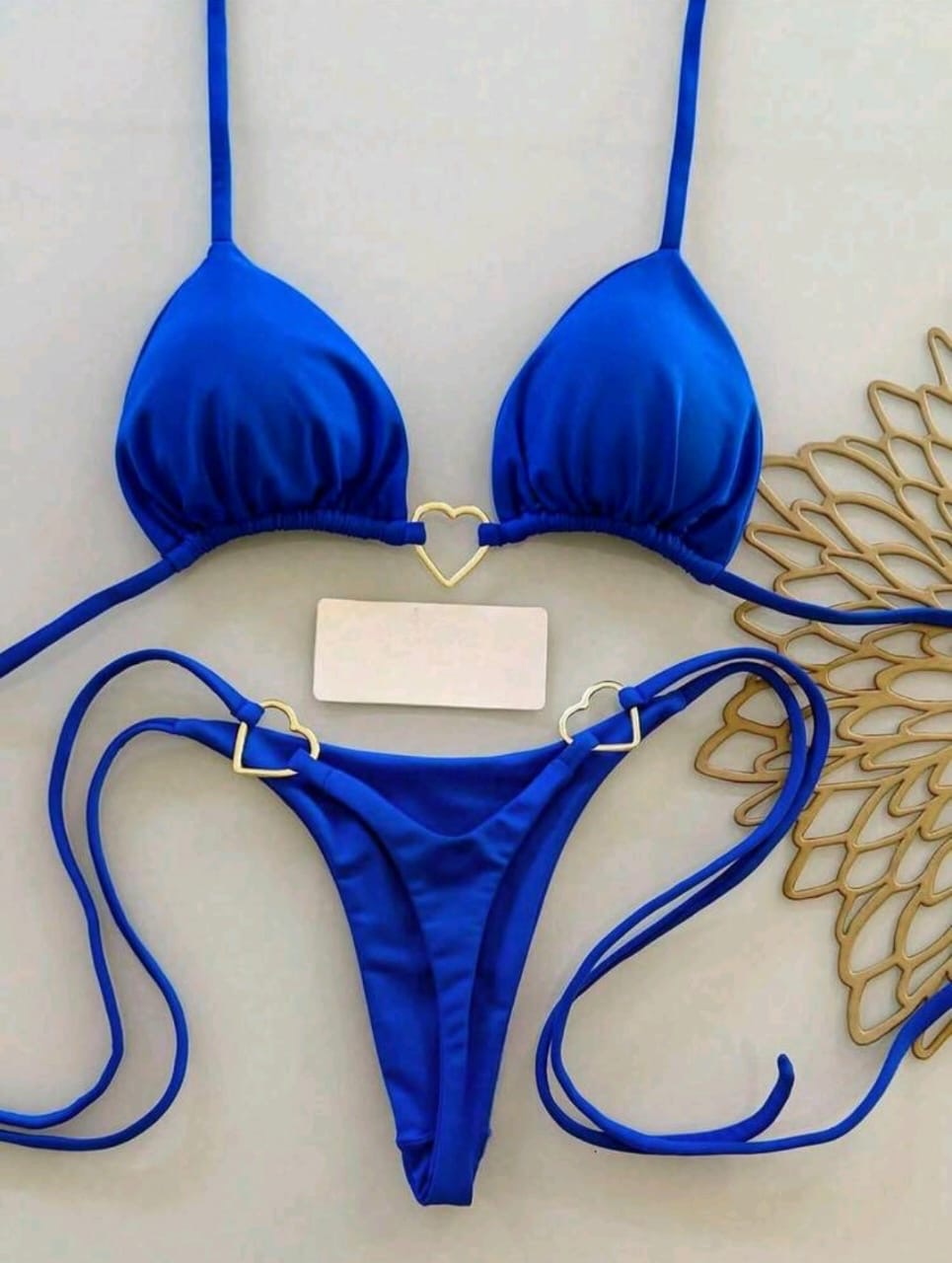 Bikini Color Azul Oscuro