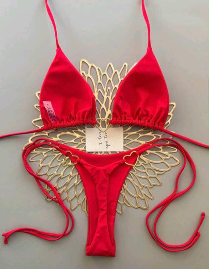 Bikini Color Rojo Pasión