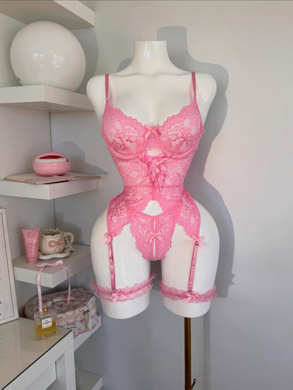 Lencería rosa