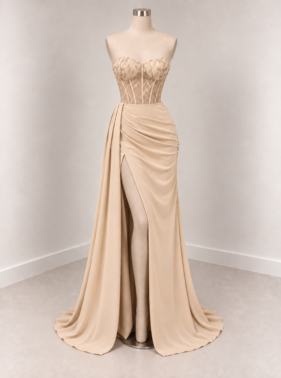 VESTIDO AURORA CREAM