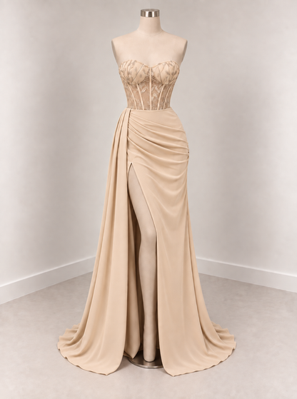 VESTIDO AURORA CREAM
