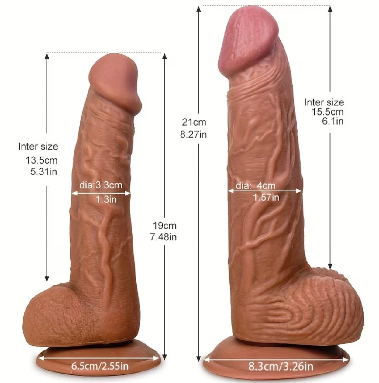 DILDO CON ARNES