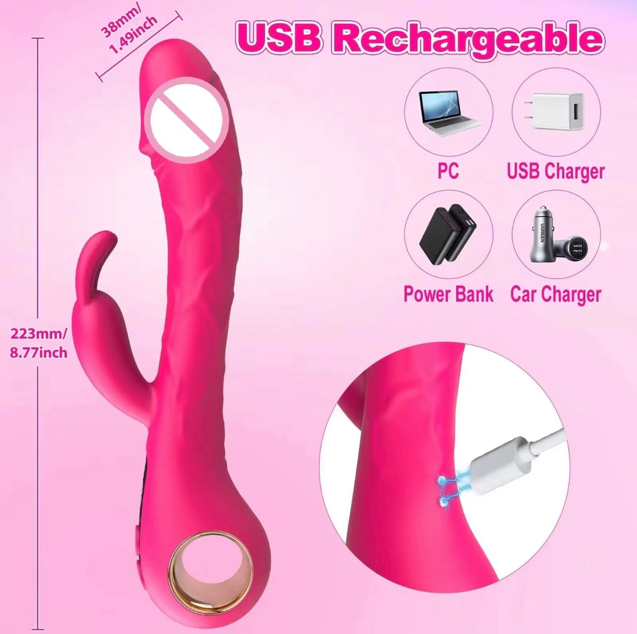 VIBRADOR CONEJO