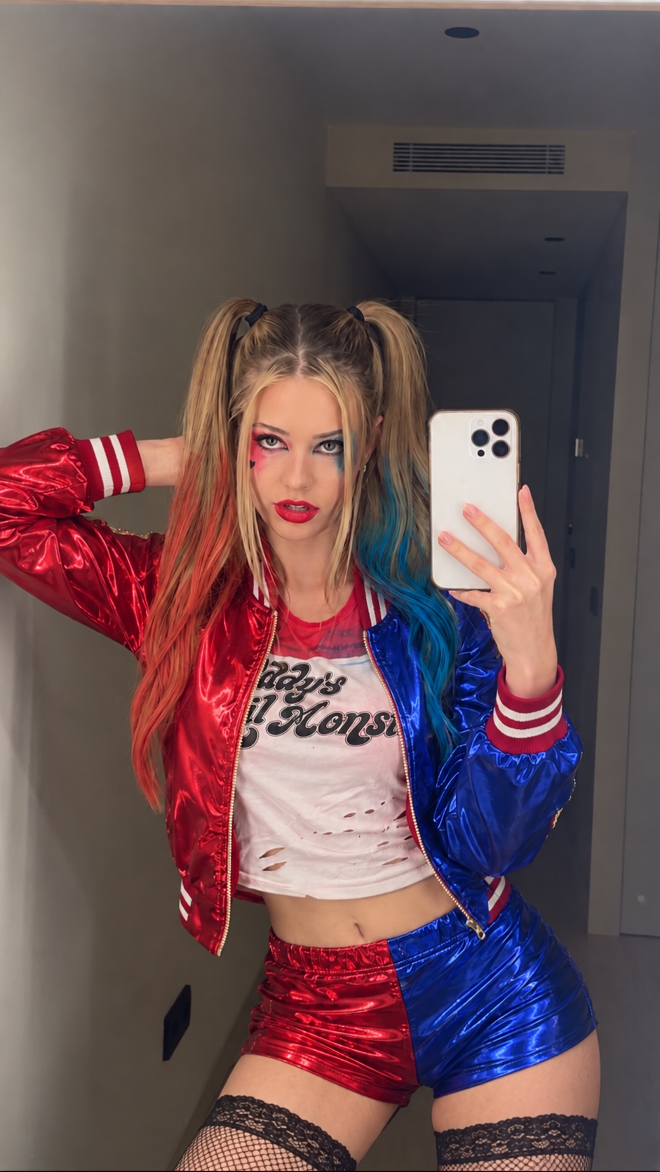 DISFRAZ HARLEY QUEEN SHORT