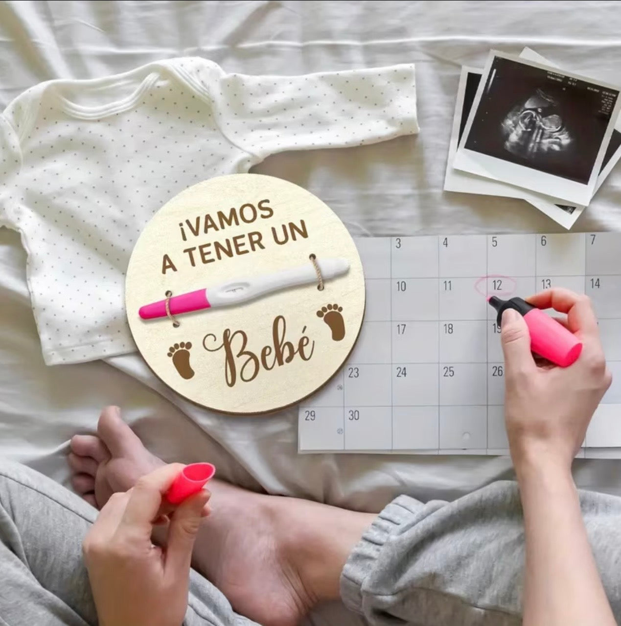 ANUNCIO DE PRUEBA DE EMBARAZO