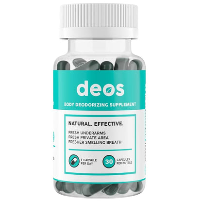 DEOS Suplemento desodorante interno