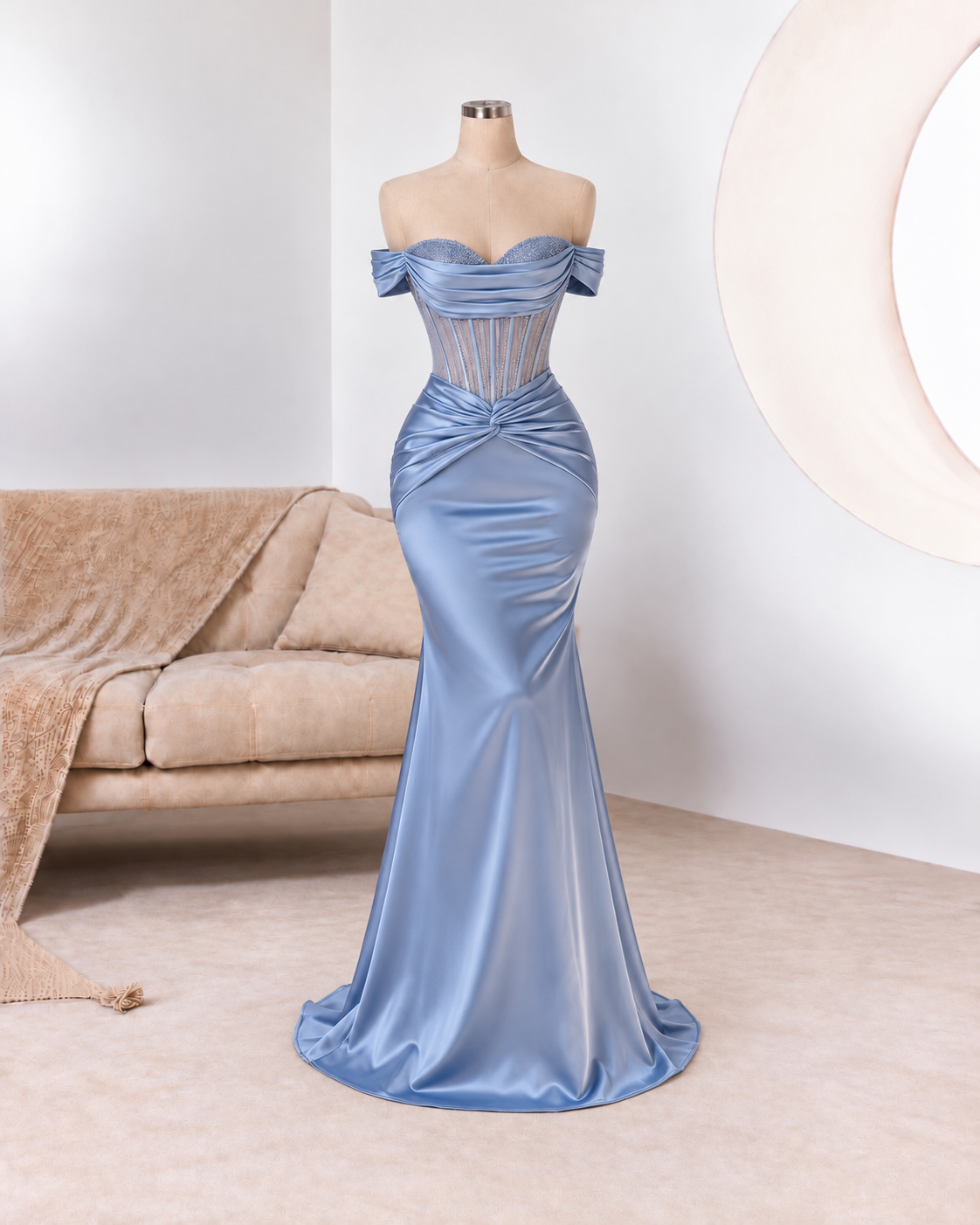 VESTIDO DE GALA PRISCILA