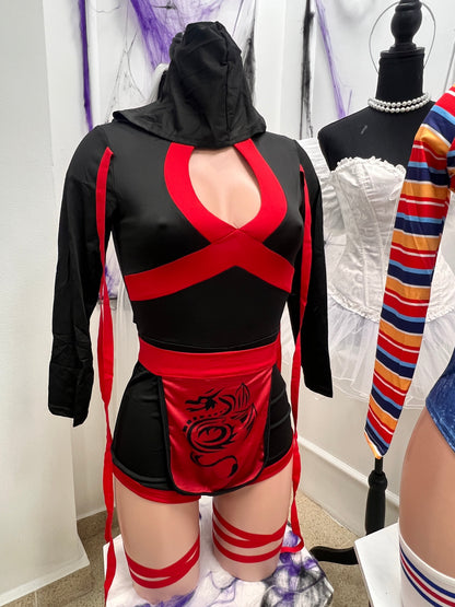 DISFRAZ DE NINJA DAMA