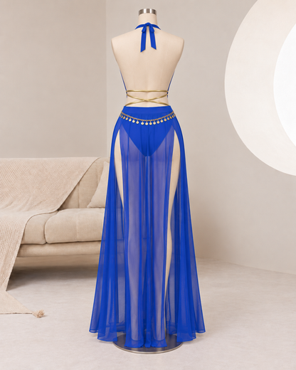 DISFRAZ DIOSA GRIEGA BLUE