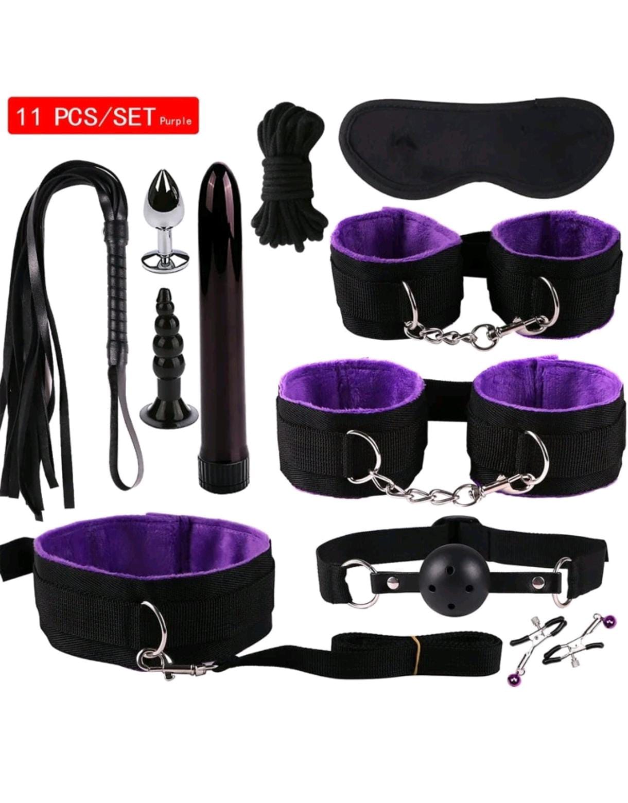 SET BONDAGE 11PCS