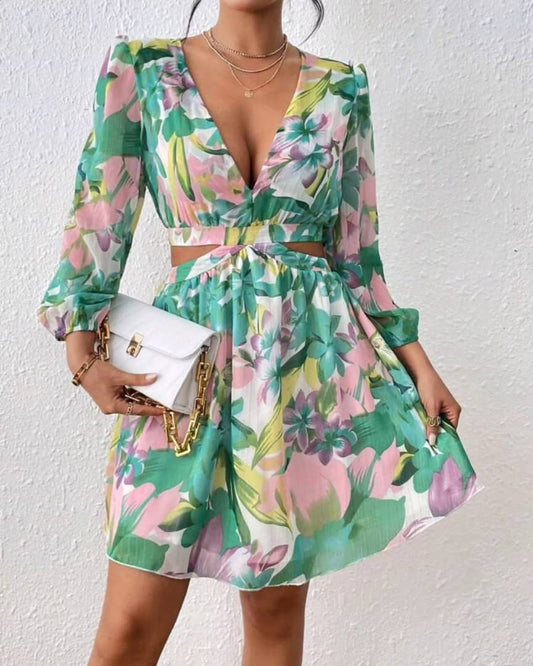 VESTIDO FLOREADO