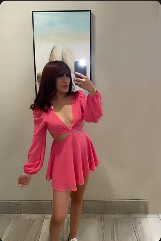 VESTIDO ROSA