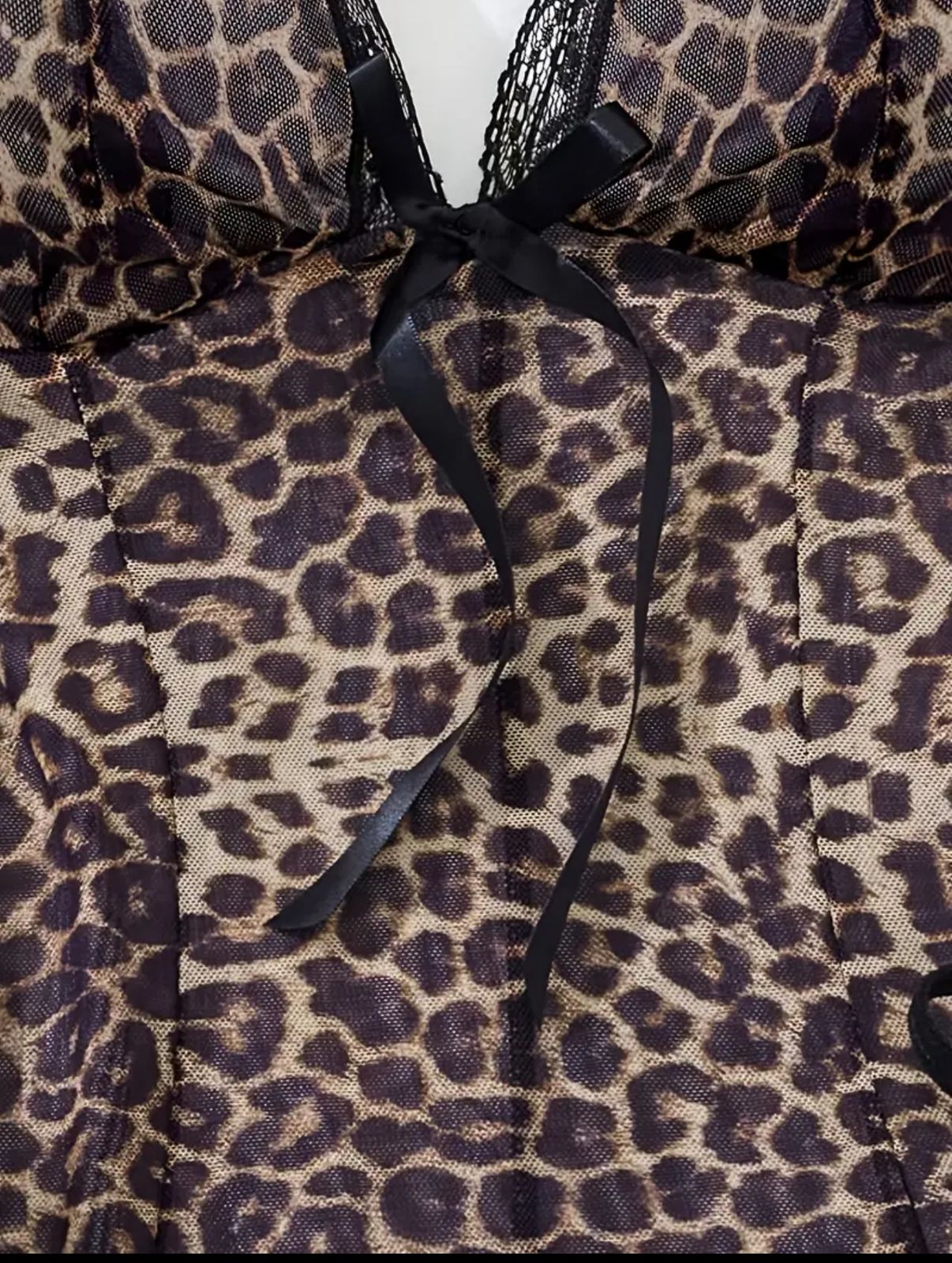 BABY DOLL LEOPARDO