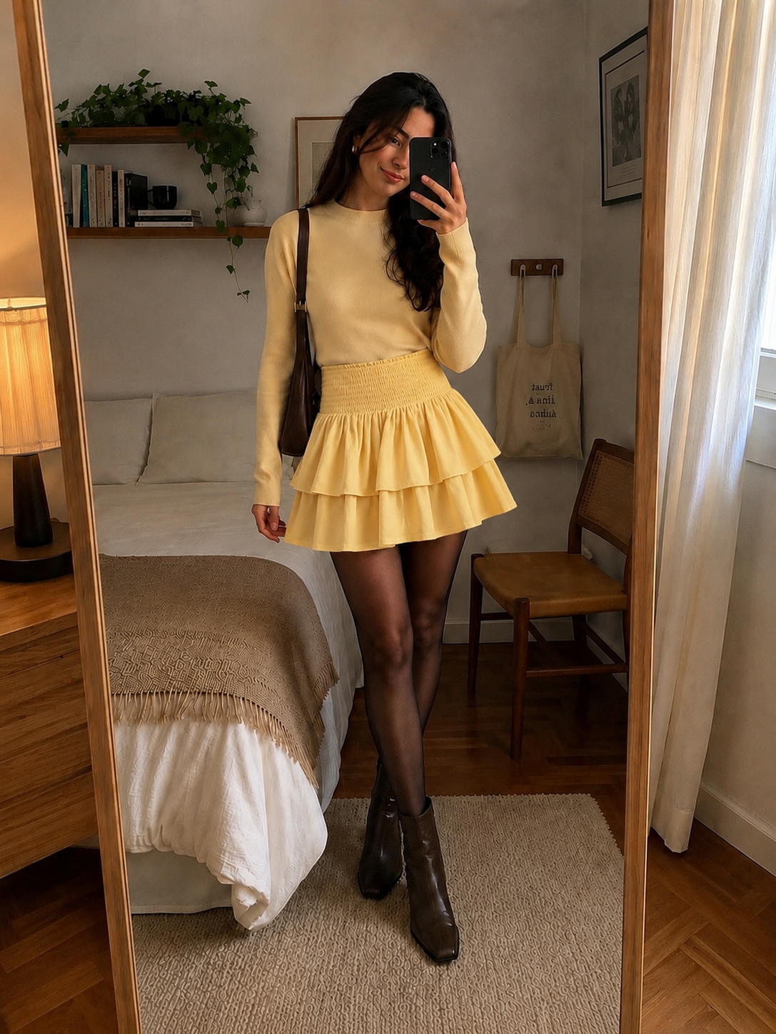 FALDA AMARILLA