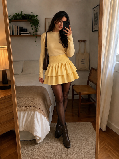 FALDA AMARILLA