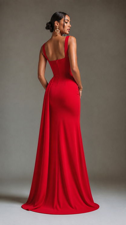 VESTIDO ROJO