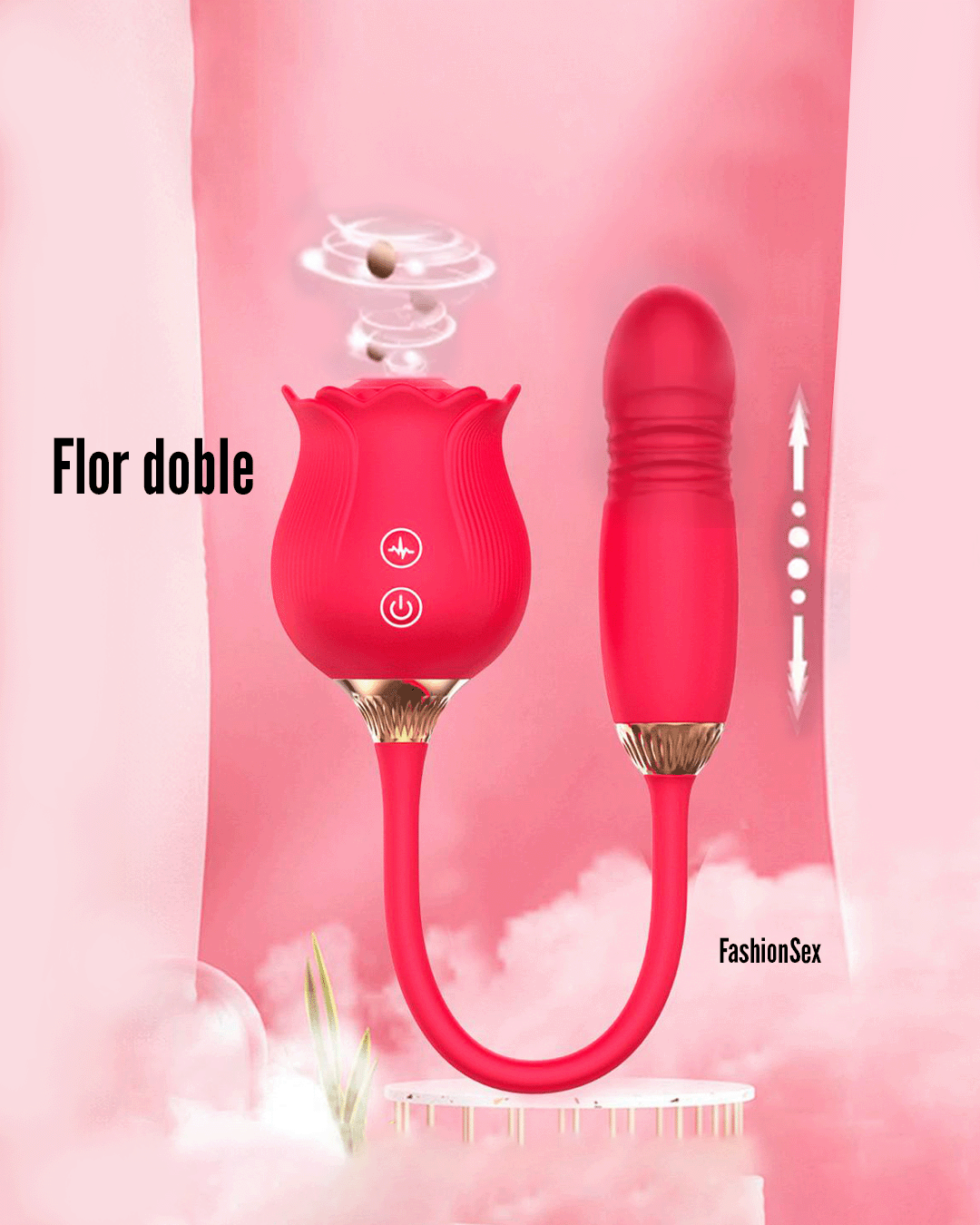 FLOR DOBLE VIBRACION