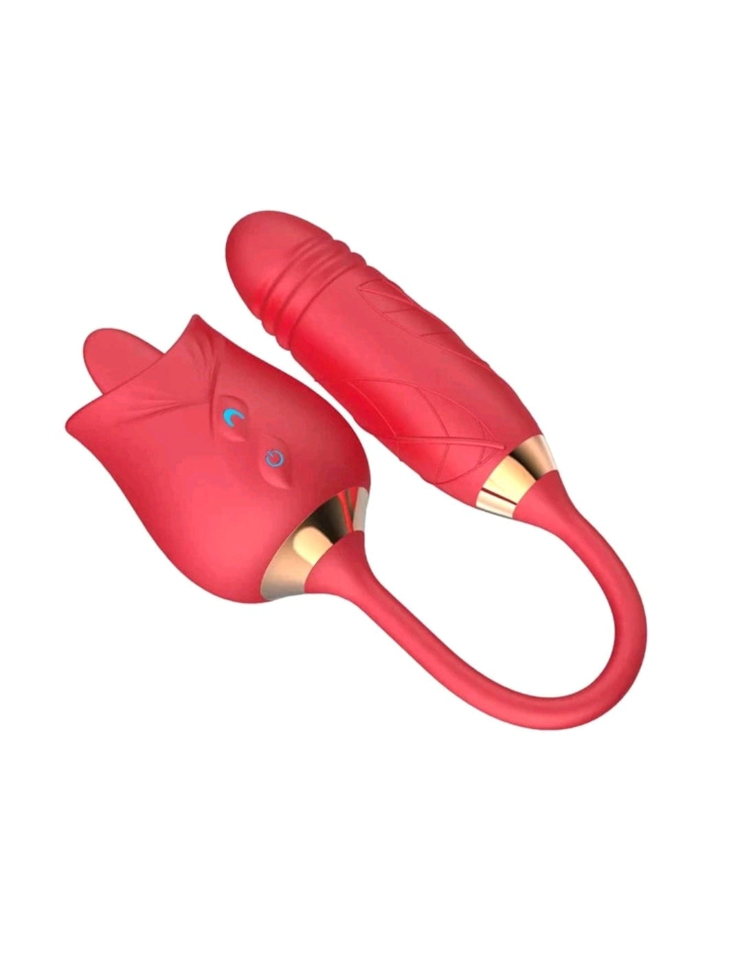 VIBRADOR DOBLE ESTIMULACION CON LENGUA