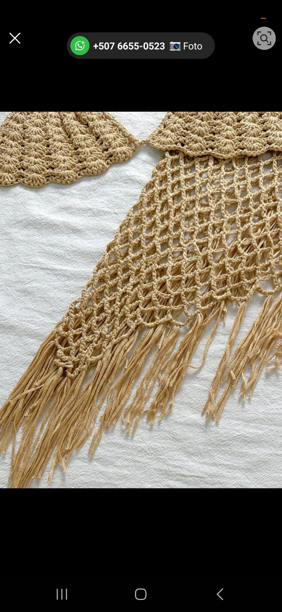 COVER UP TEJIDO (2PIEZAS) Descuento en web