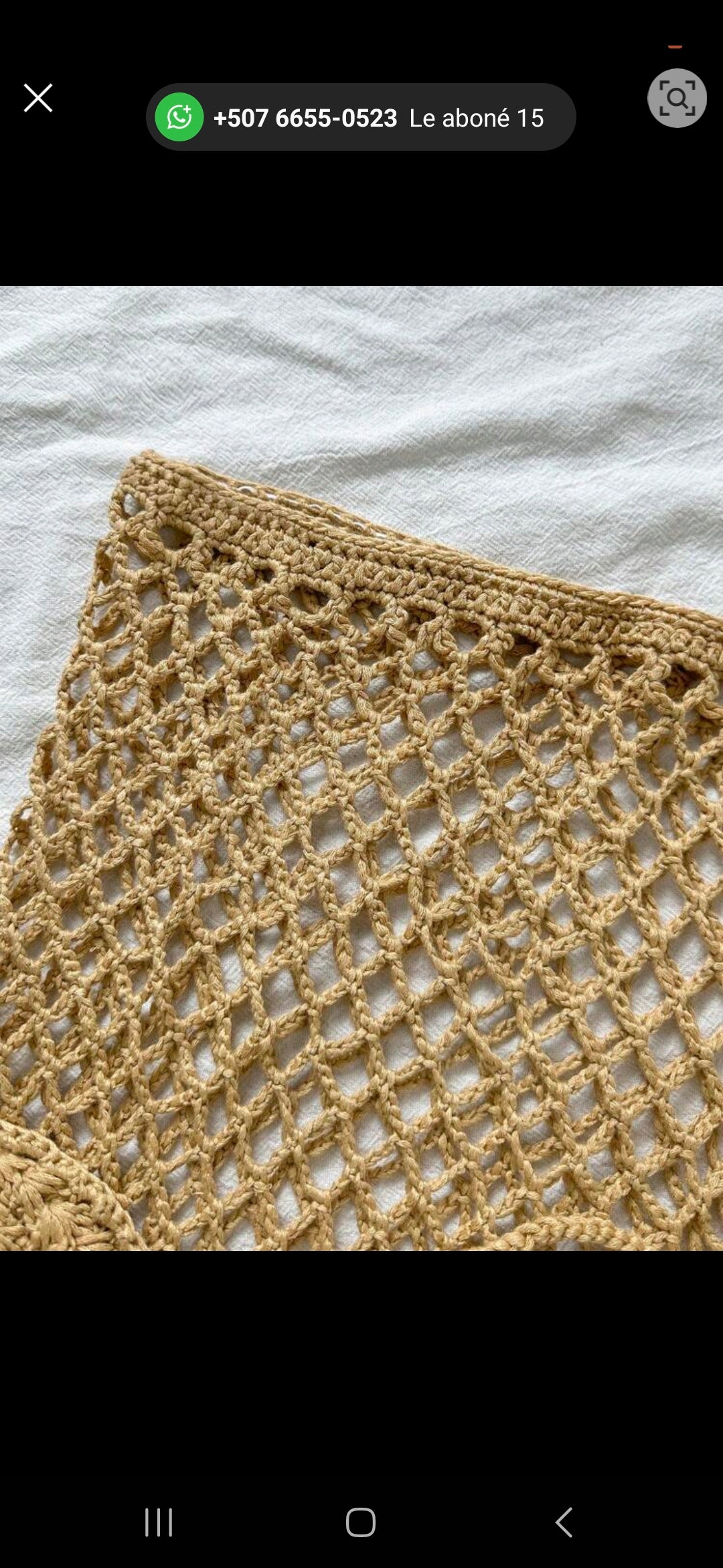 COVER UP TEJIDO (2PIEZAS) Descuento en web