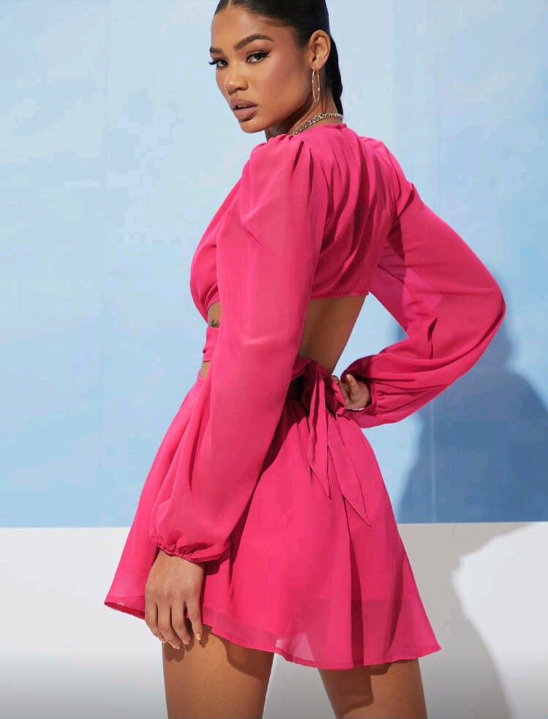 VESTIDO ROSA