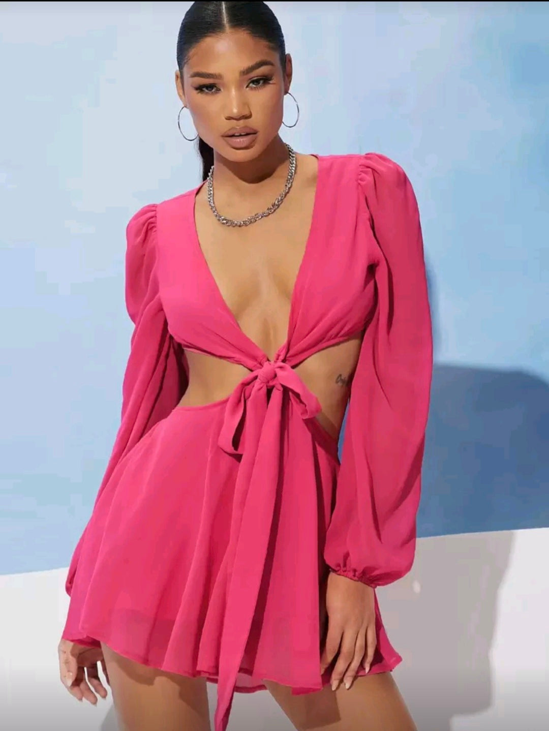 VESTIDO ROSA