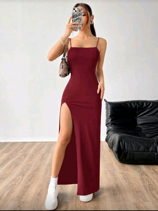 VESTIDO VINO