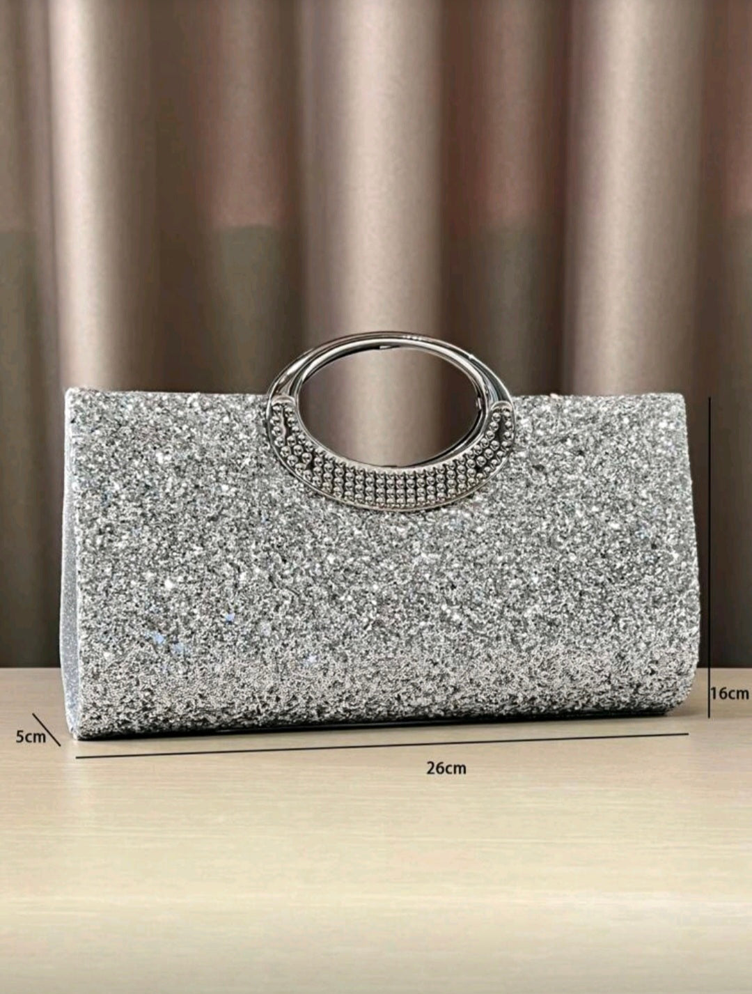 BOLSO PLATA
