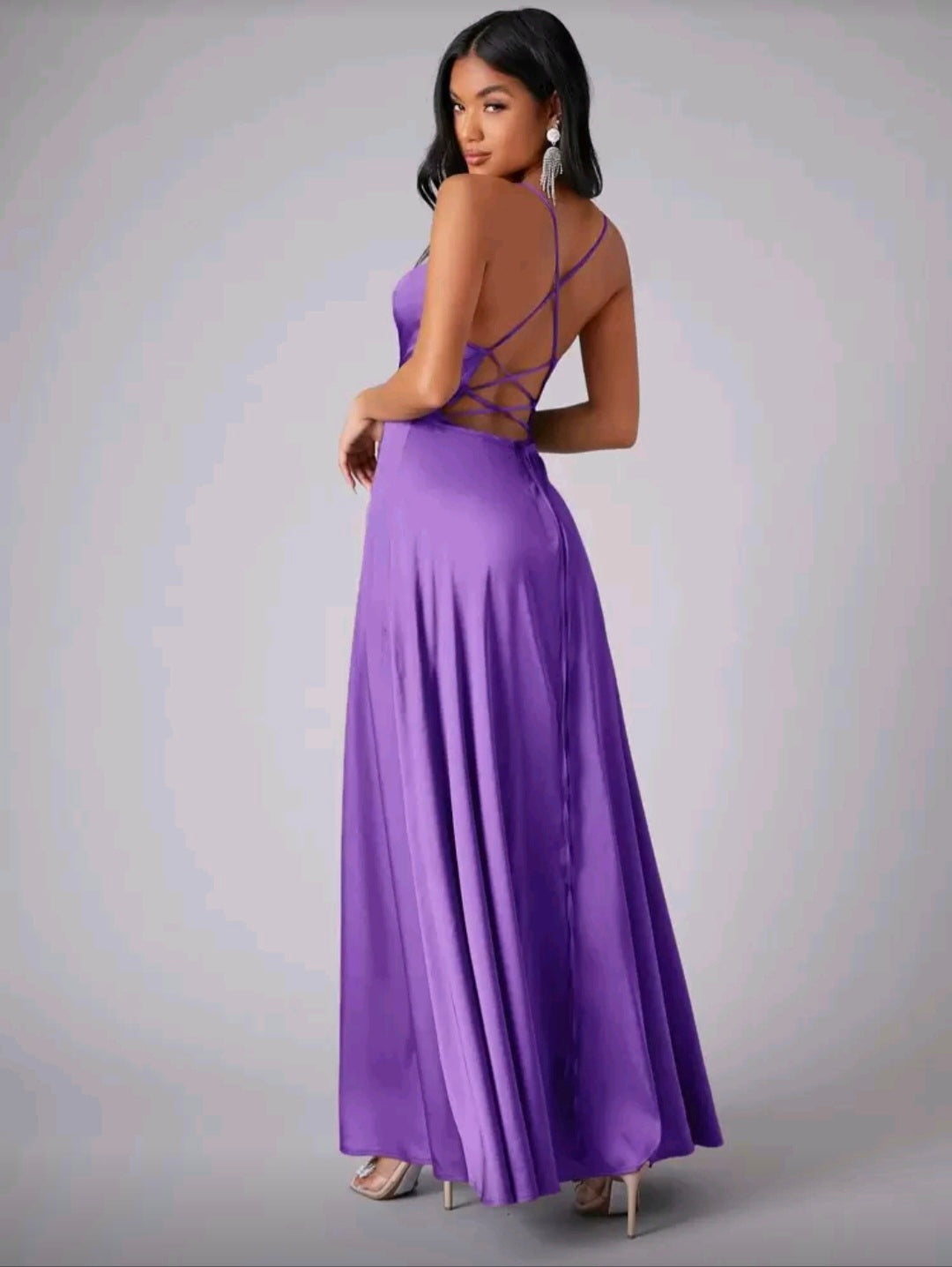 VESTIDO LILA