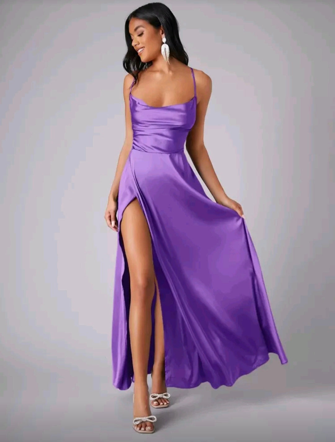 VESTIDO LILA