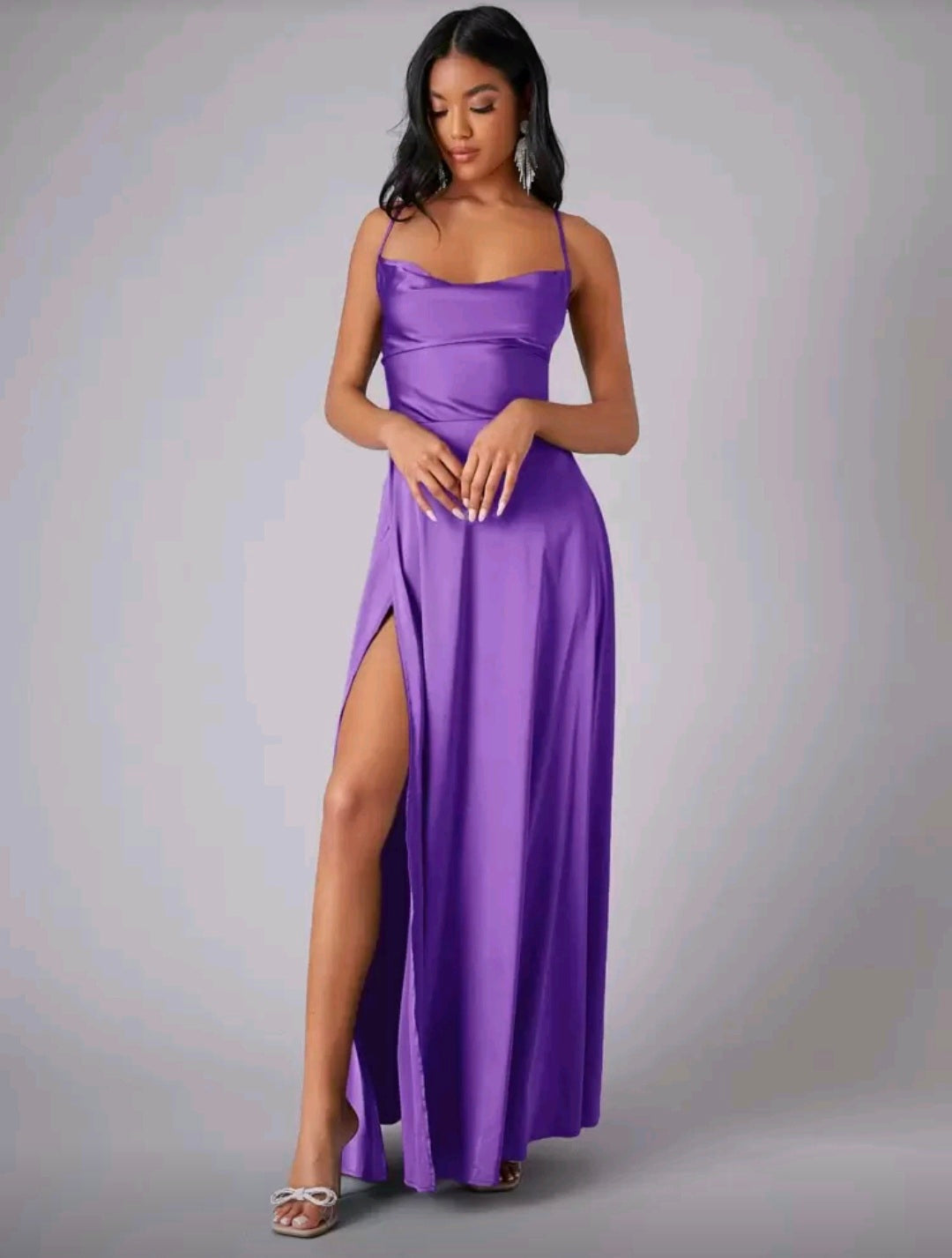 VESTIDO LILA