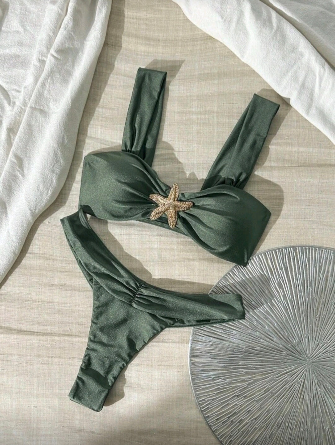 SET DE 2 PIEZAS ESMERALDA